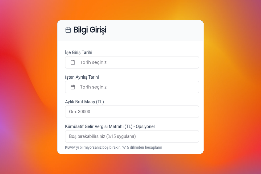 İhbar Tazminatı Hesaplama